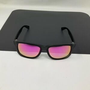New Unisex Maxjuli Black Sunglasses mirror pink